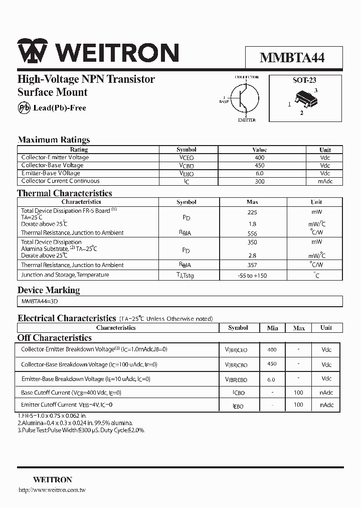 MMBTA44_1281452.PDF Datasheet