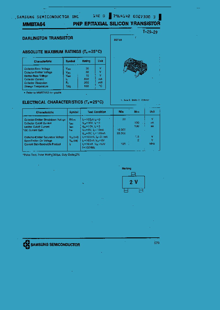 MMBTA64_1281463.PDF Datasheet