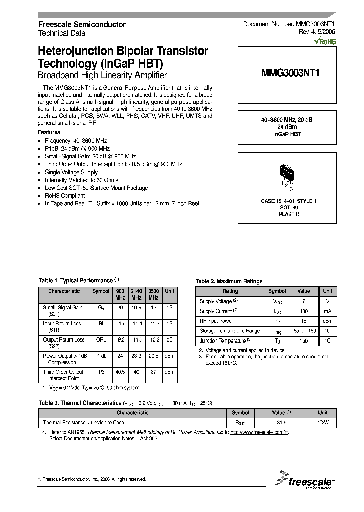 MMG3003NT1_1281700.PDF Datasheet