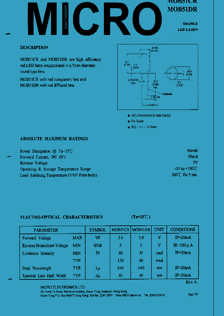 MOB51DR_1282112.PDF Datasheet