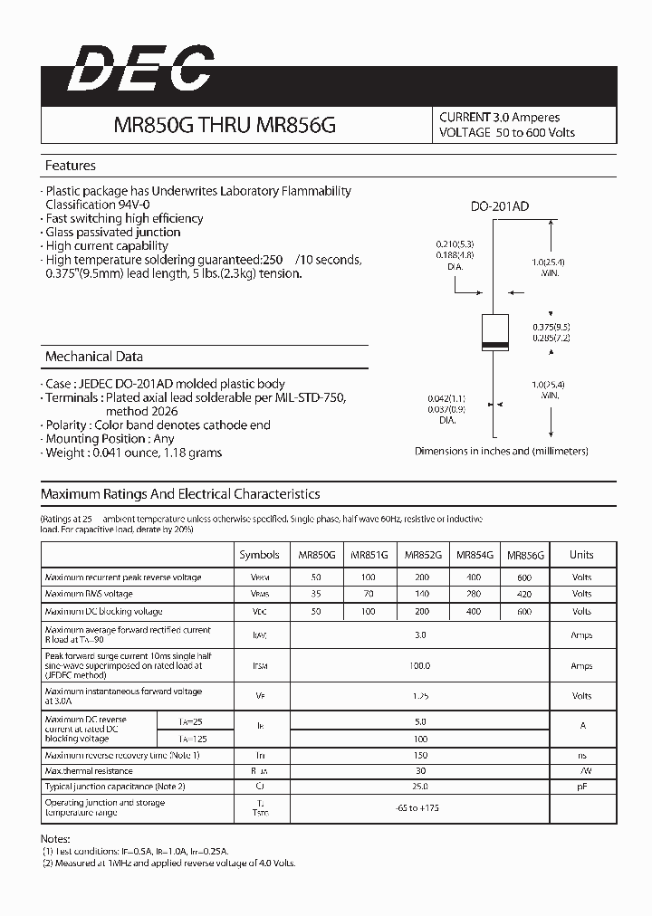 MR856G_1283366.PDF Datasheet