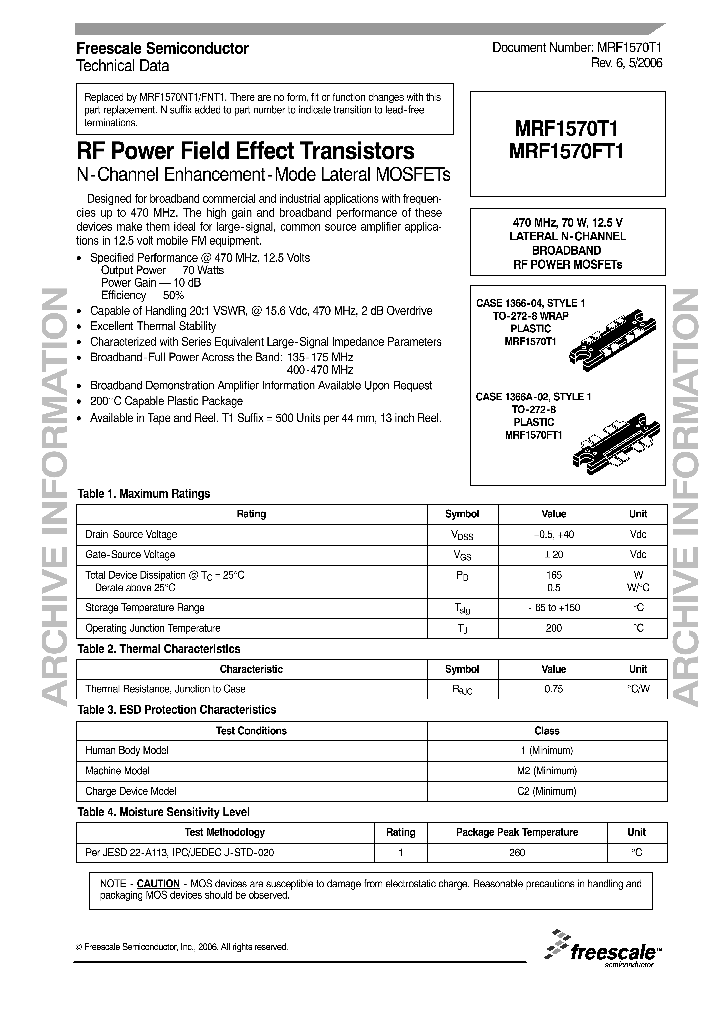 MRF1570T1_1283454.PDF Datasheet