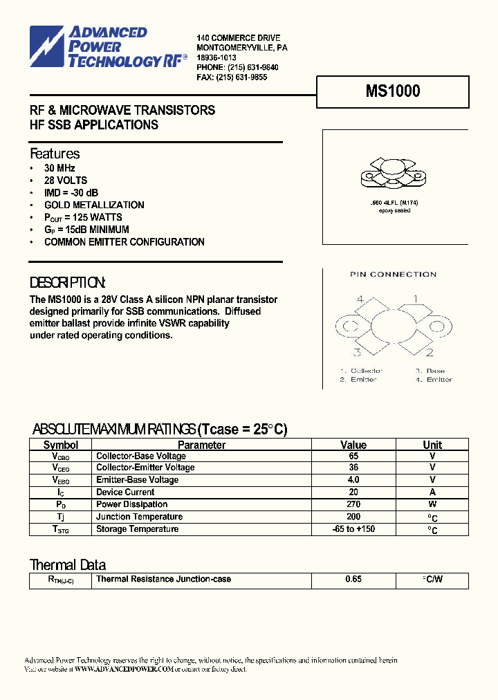 MS1000_1283738.PDF Datasheet