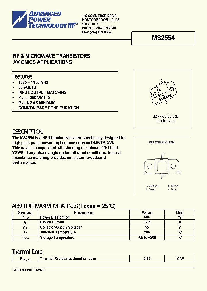 MS2554_1283840.PDF Datasheet