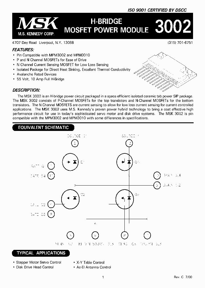 MSK3002_1284367.PDF Datasheet