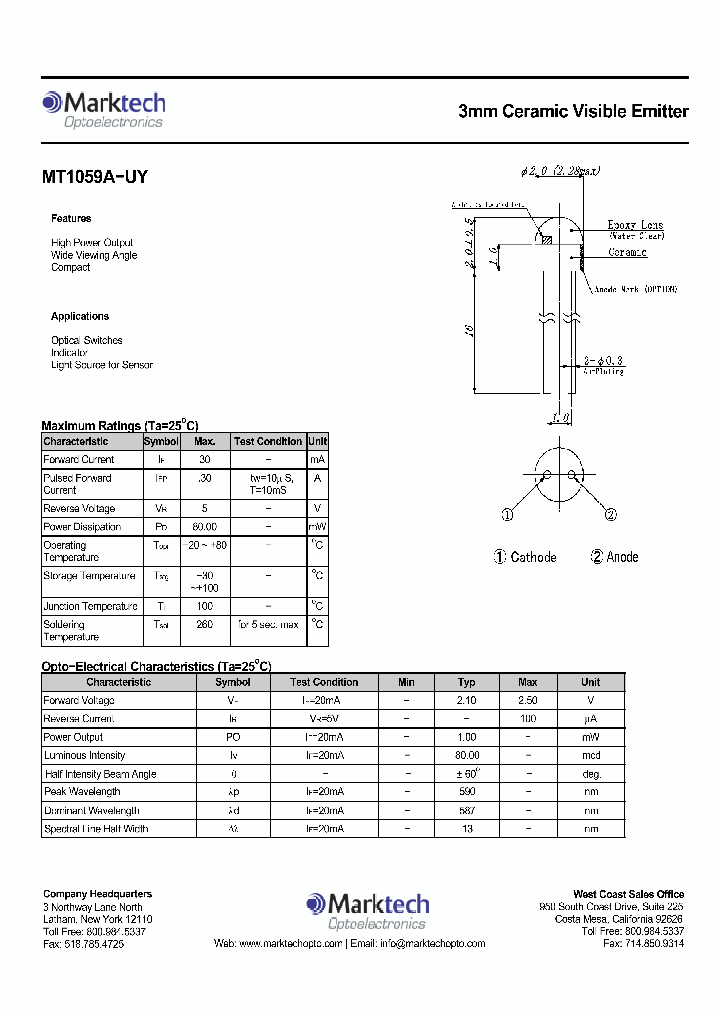 MT1059A-UY_1097344.PDF Datasheet