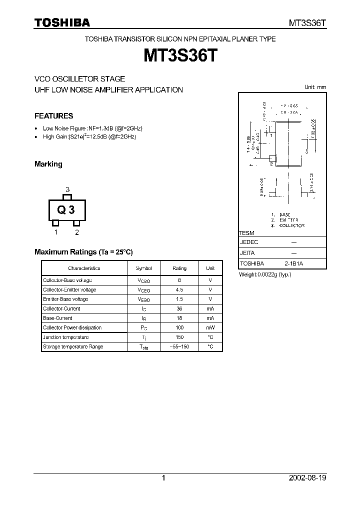 MT3S36T_1154122.PDF Datasheet