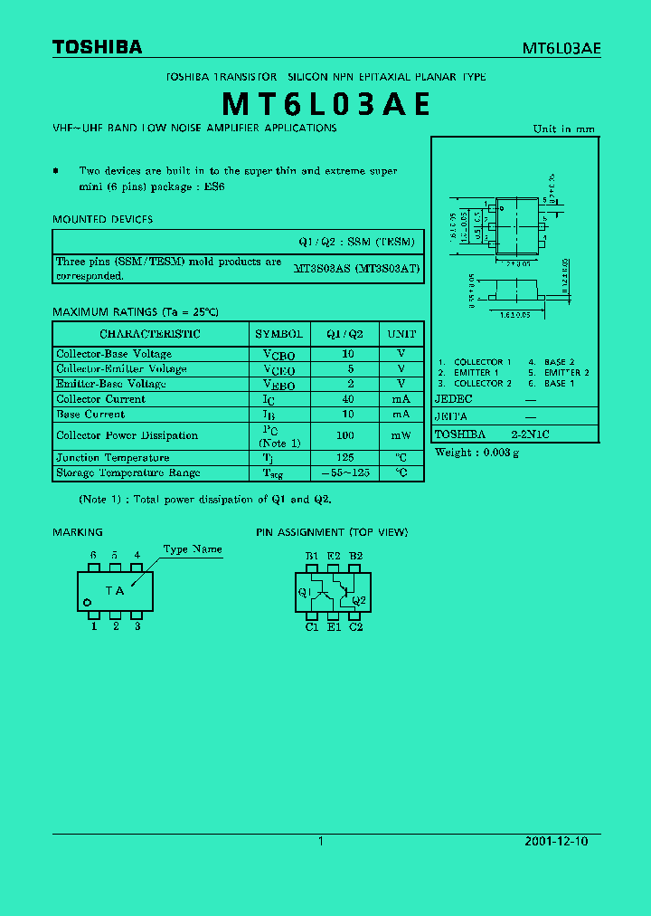 MT6L03AE_1285235.PDF Datasheet