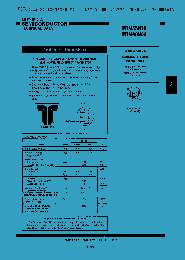 MTM60N06_1285777.PDF Datasheet