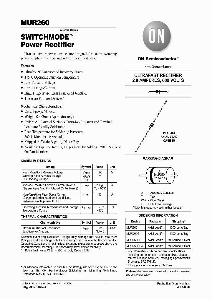 MUR26006_1286157.PDF Datasheet