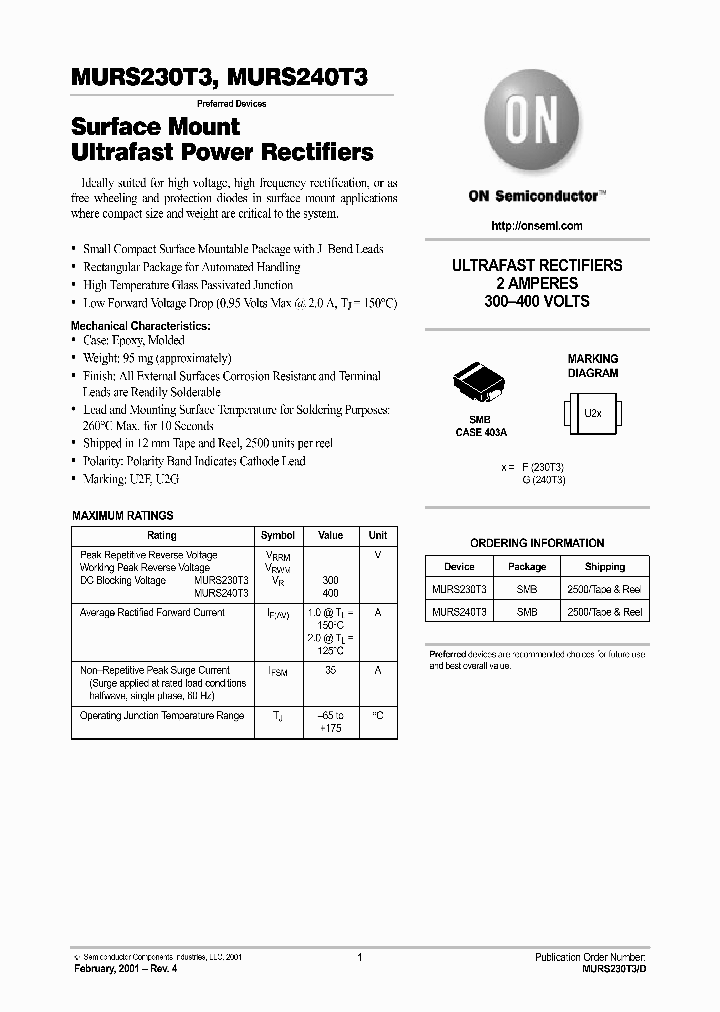 MURS230T3_1064022.PDF Datasheet