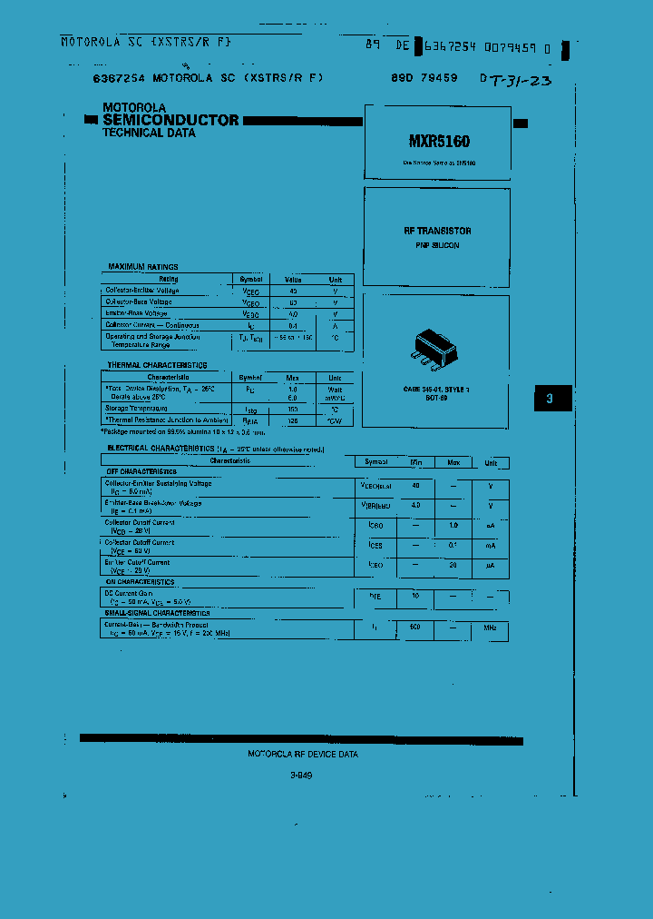 MXR5160_1286900.PDF Datasheet