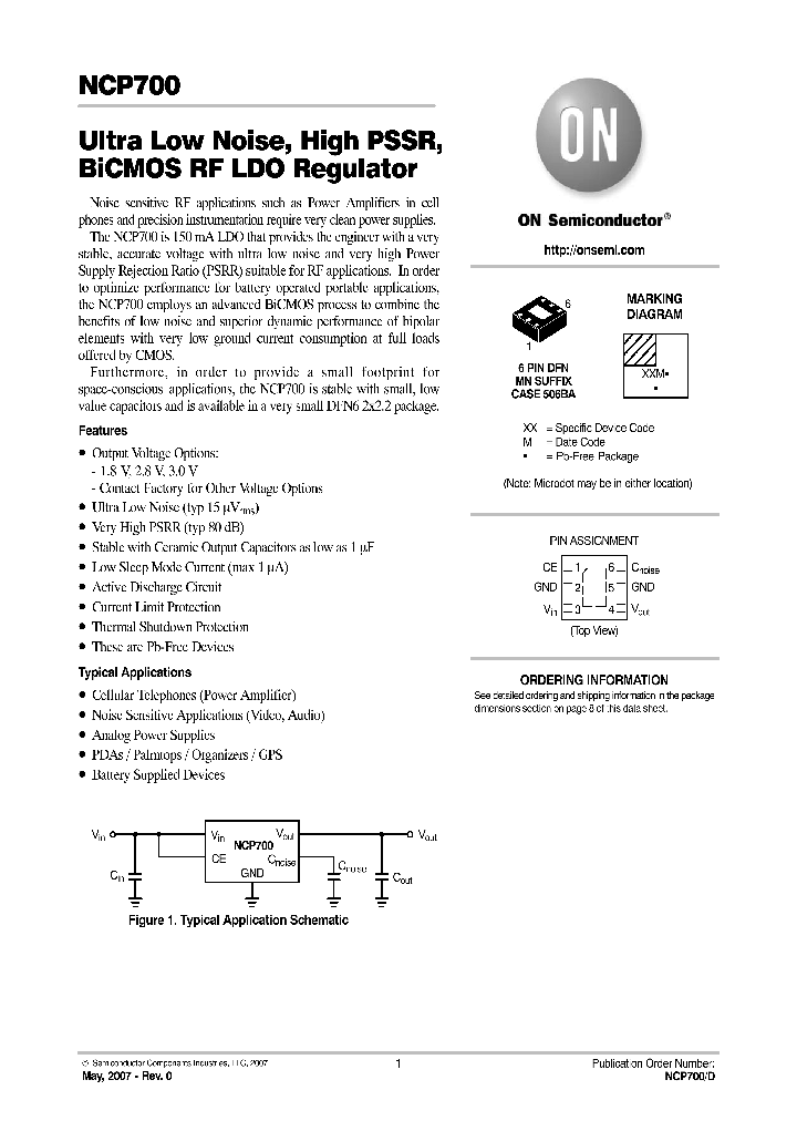 NCP700MN300R2G_1287876.PDF Datasheet