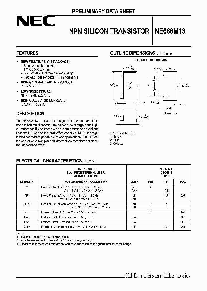 NE688M13_1288381.PDF Datasheet