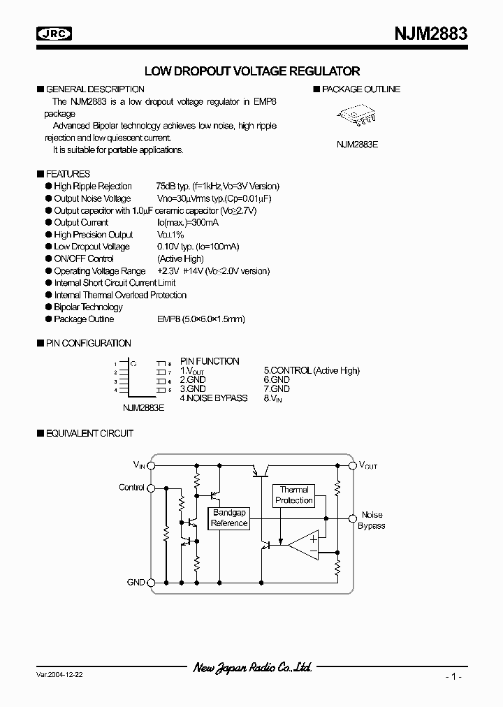 NJM2883E_1288957.PDF Datasheet