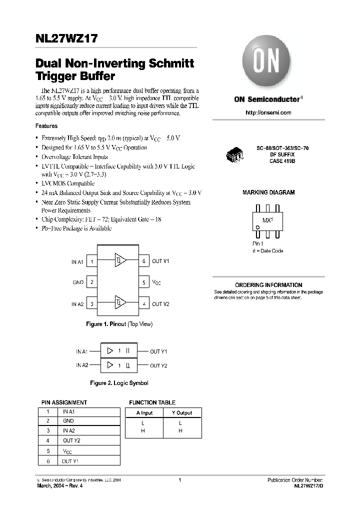 NL27WZ1704_1289345.PDF Datasheet