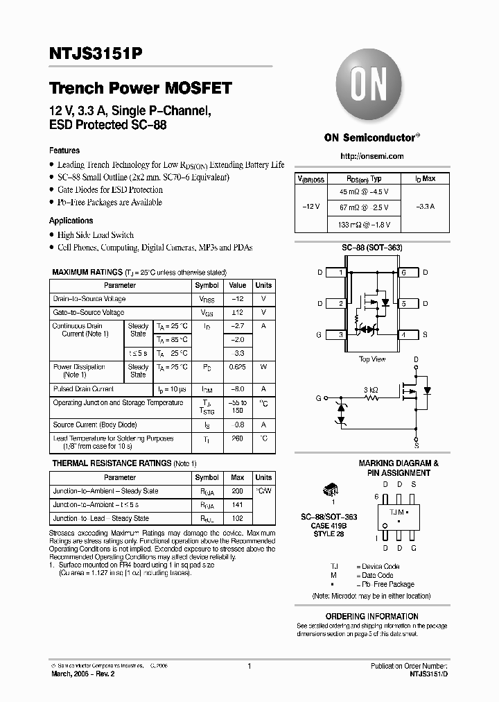 NTJS3151PT1_1108473.PDF Datasheet