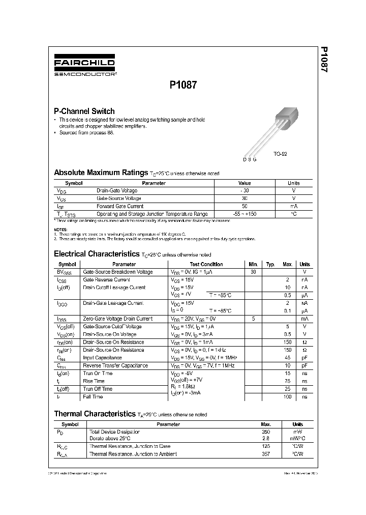 P1087_1292685.PDF Datasheet