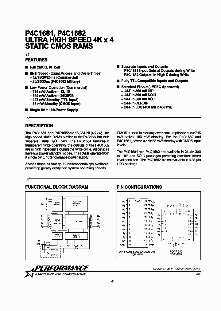 P4C1682I-SSPT_1292942.PDF Datasheet