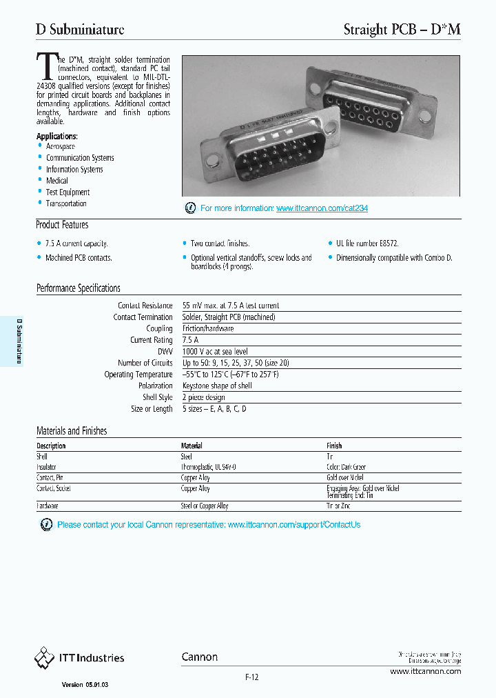PCB-DM_1294219.PDF Datasheet