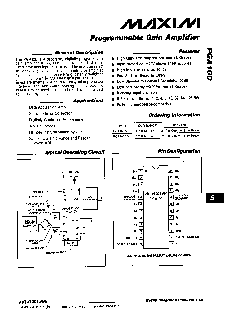 PGA100AG_1076280.PDF Datasheet