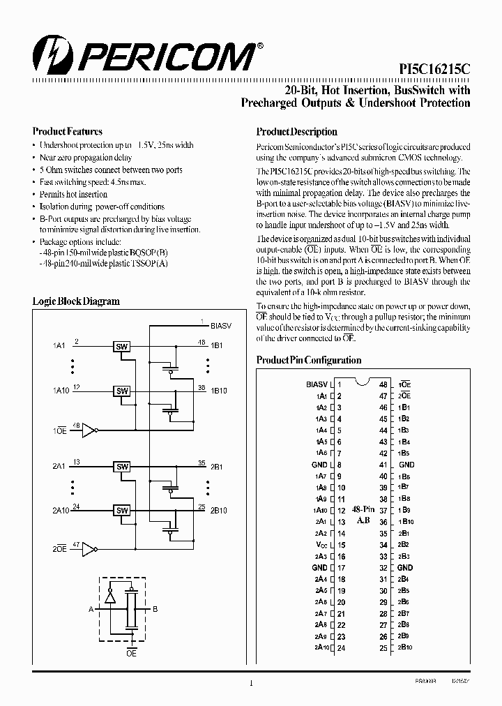 PI5C16215C_1038428.PDF Datasheet