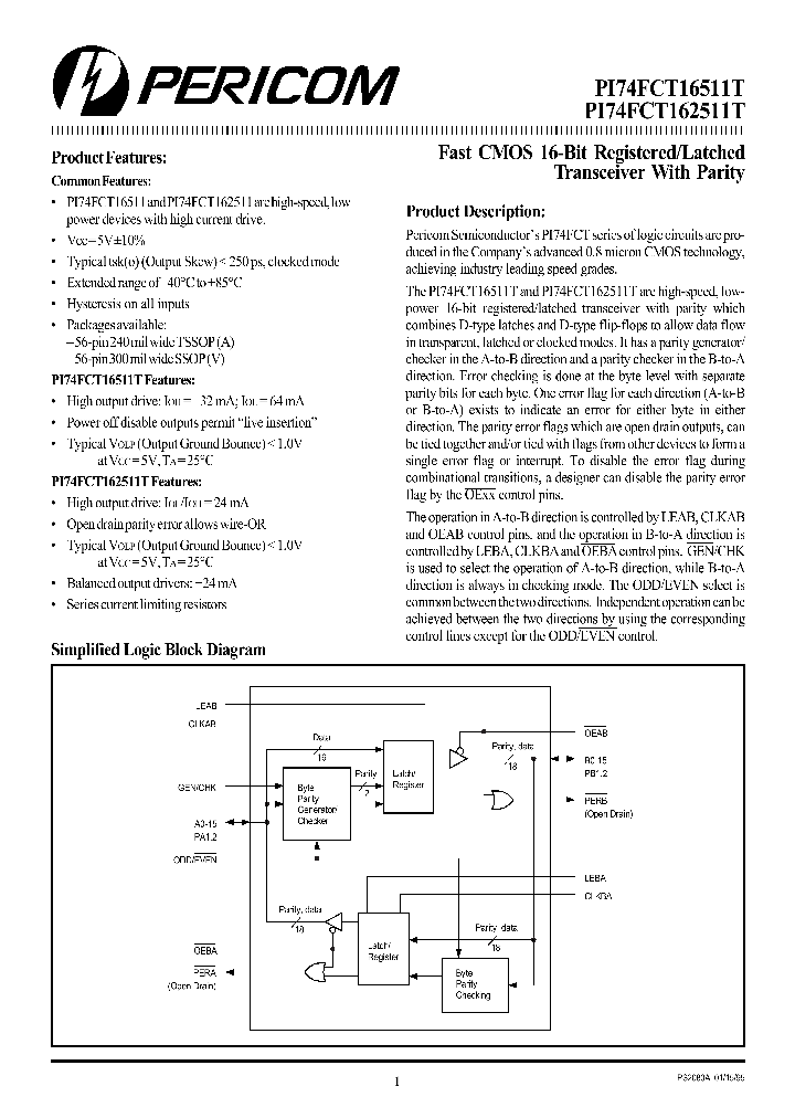 PI74FCT162511_1111220.PDF Datasheet