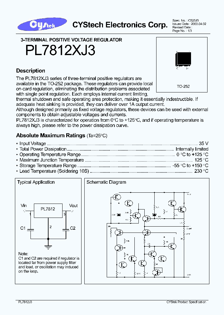 PL7812XJ3_1011188.PDF Datasheet