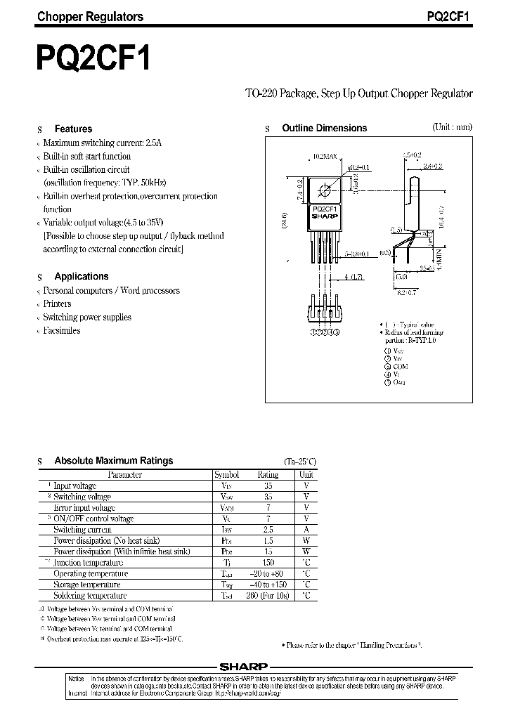 PQ2CF101_1297351.PDF Datasheet