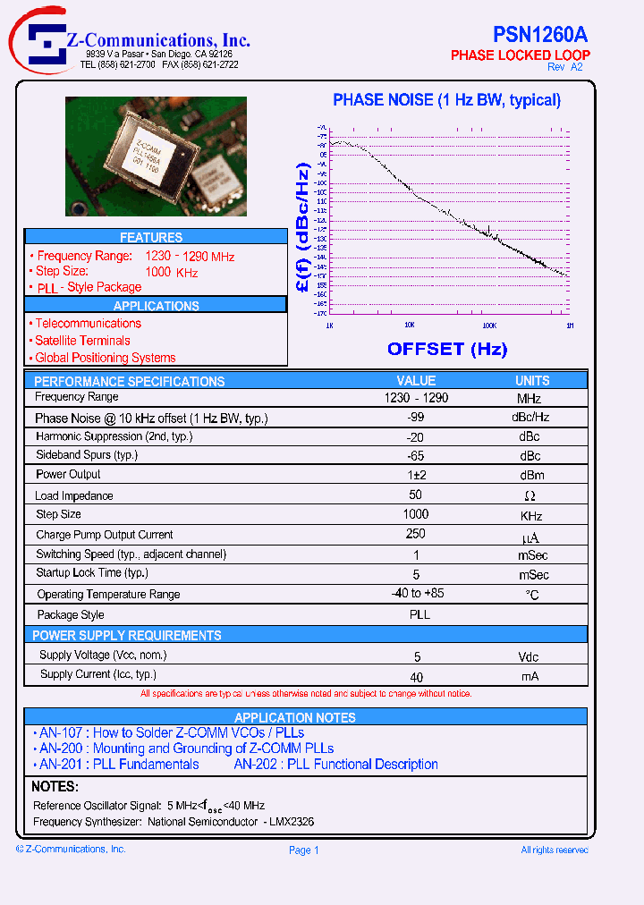 PSN1260A_1297885.PDF Datasheet