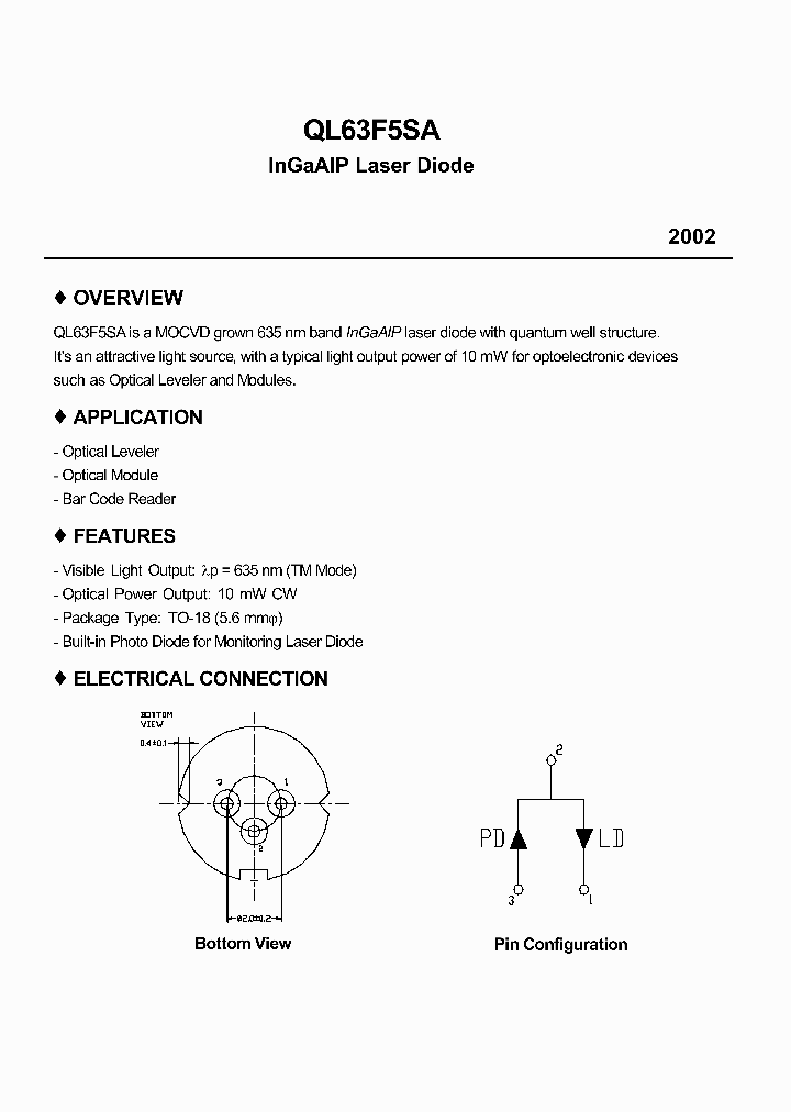 QL63F5SA_1125511.PDF Datasheet
