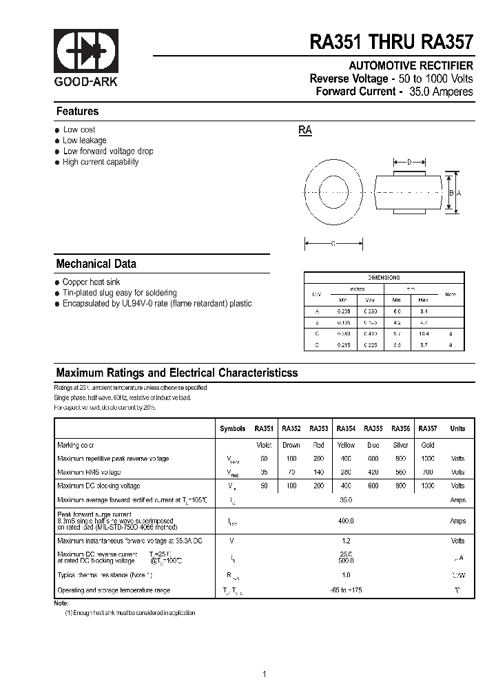 RA351_1183738.PDF Datasheet