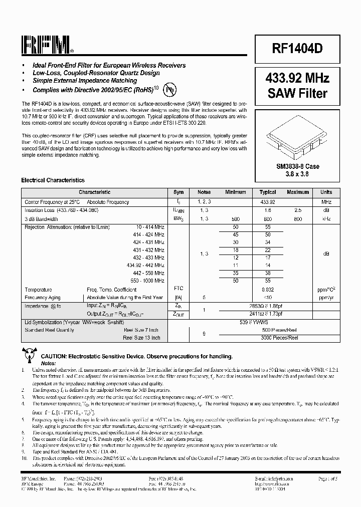 RF1404D_1301203.PDF Datasheet