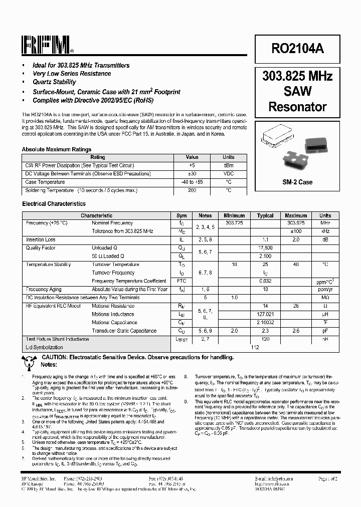 RO2104A_1302431.PDF Datasheet