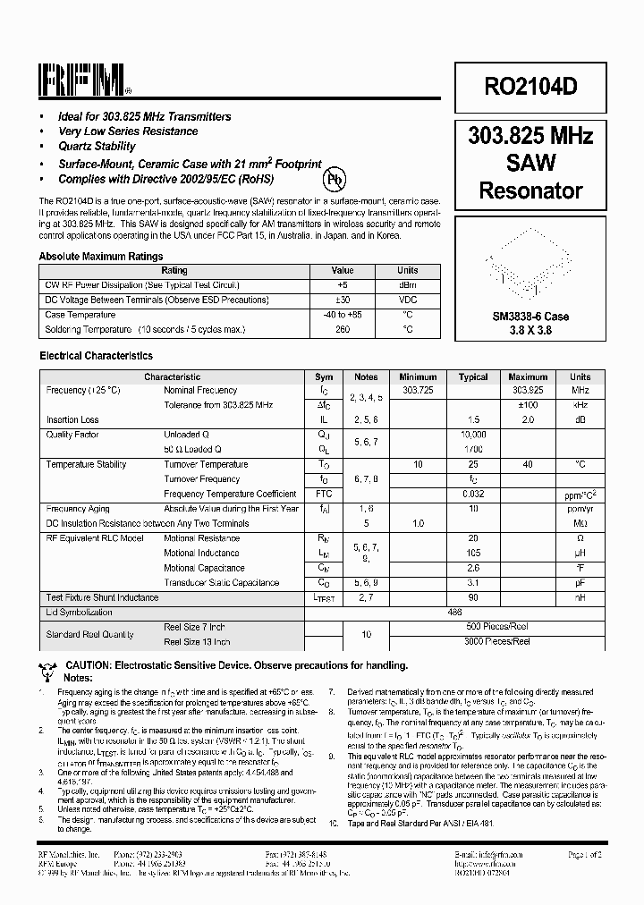 RO2104D_1302432.PDF Datasheet