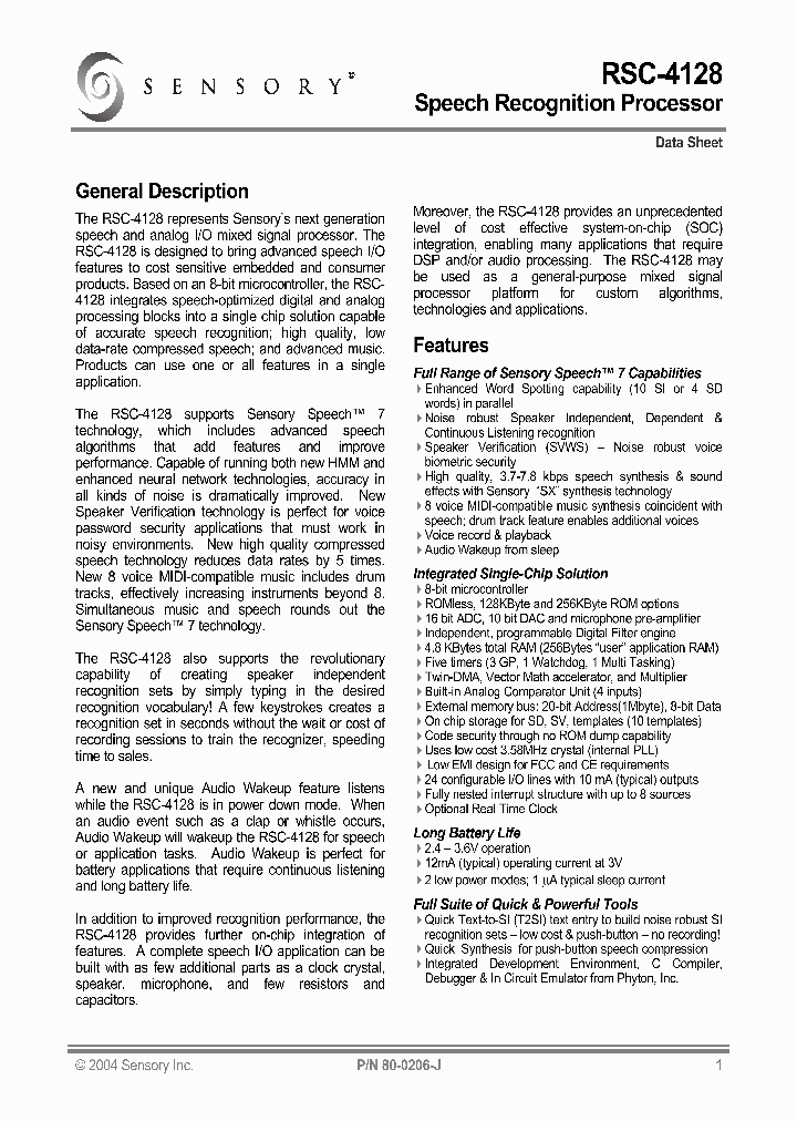 RSC-4128100LQFP_1104042.PDF Datasheet