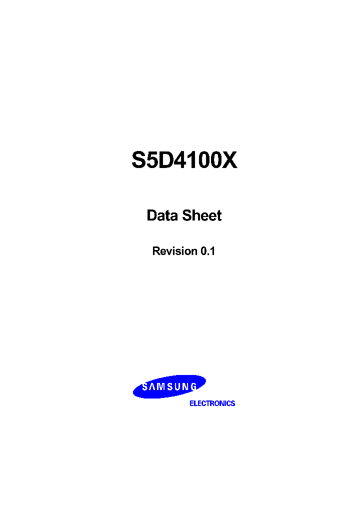 S5D4100X_1303997.PDF Datasheet