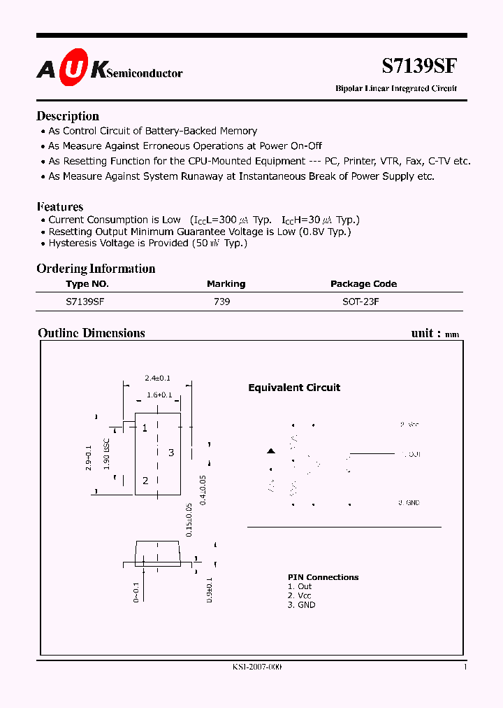 S7139SF_1176736.PDF Datasheet