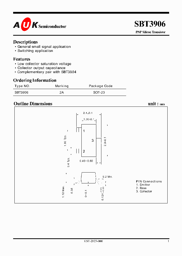 SBT3906_1305471.PDF Datasheet