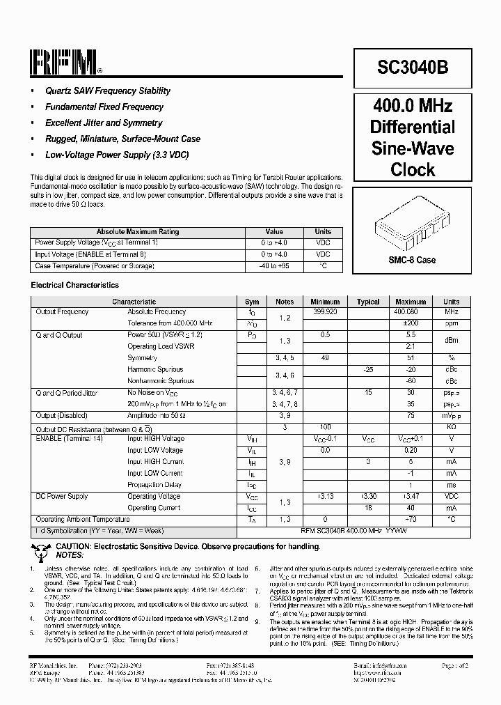 SC3040B_1305694.PDF Datasheet