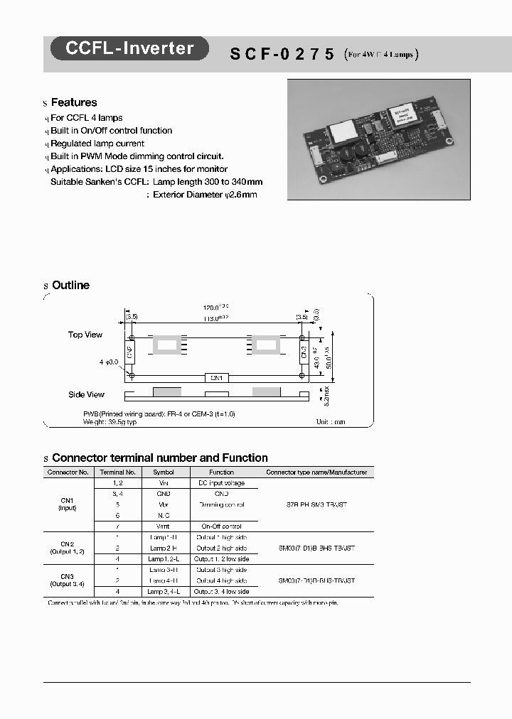 SCF-0275_1305897.PDF Datasheet