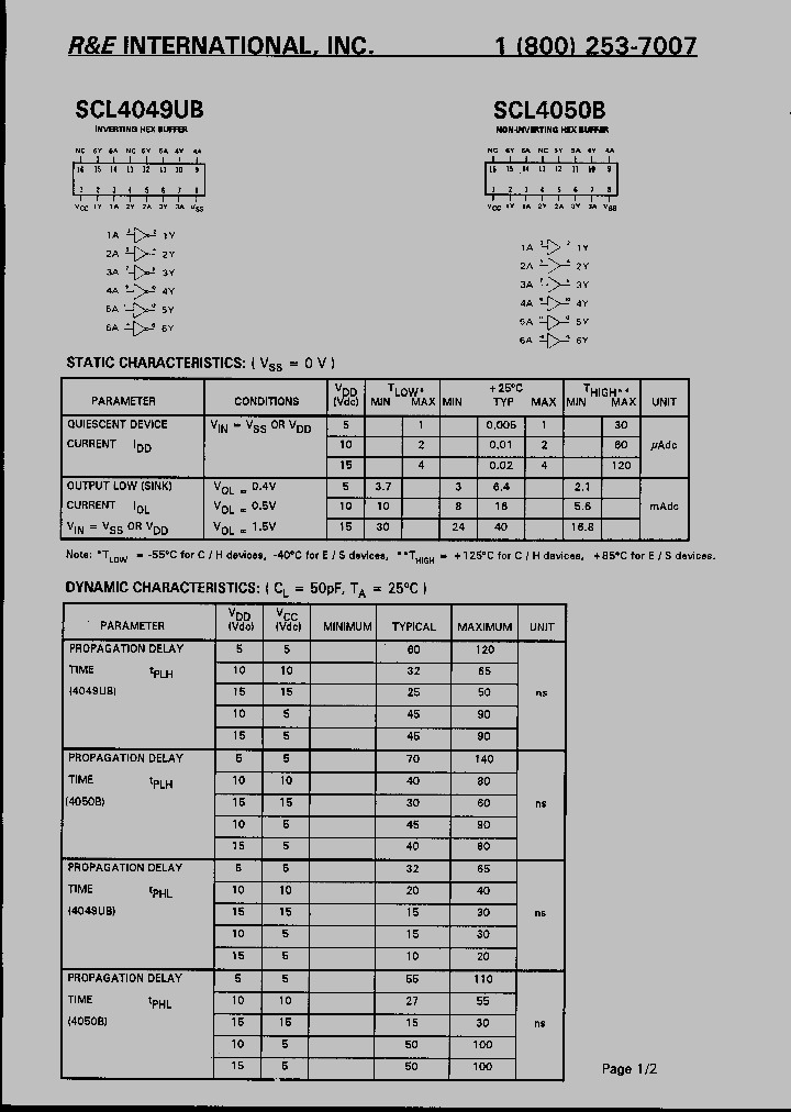 SCL4049UB_1098538.PDF Datasheet