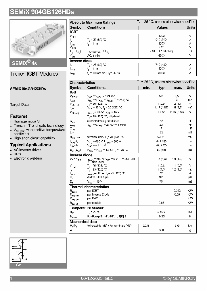 SEMIX904GB126HDS_1307009.PDF Datasheet