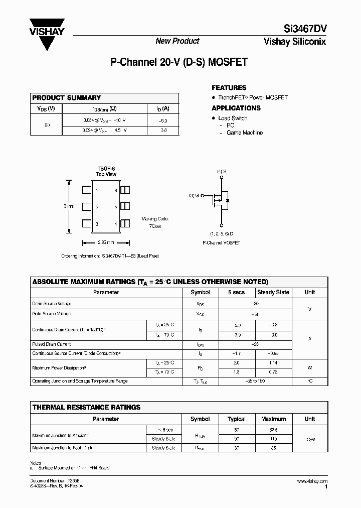 SI3467DV-T1-E3_1308731.PDF Datasheet