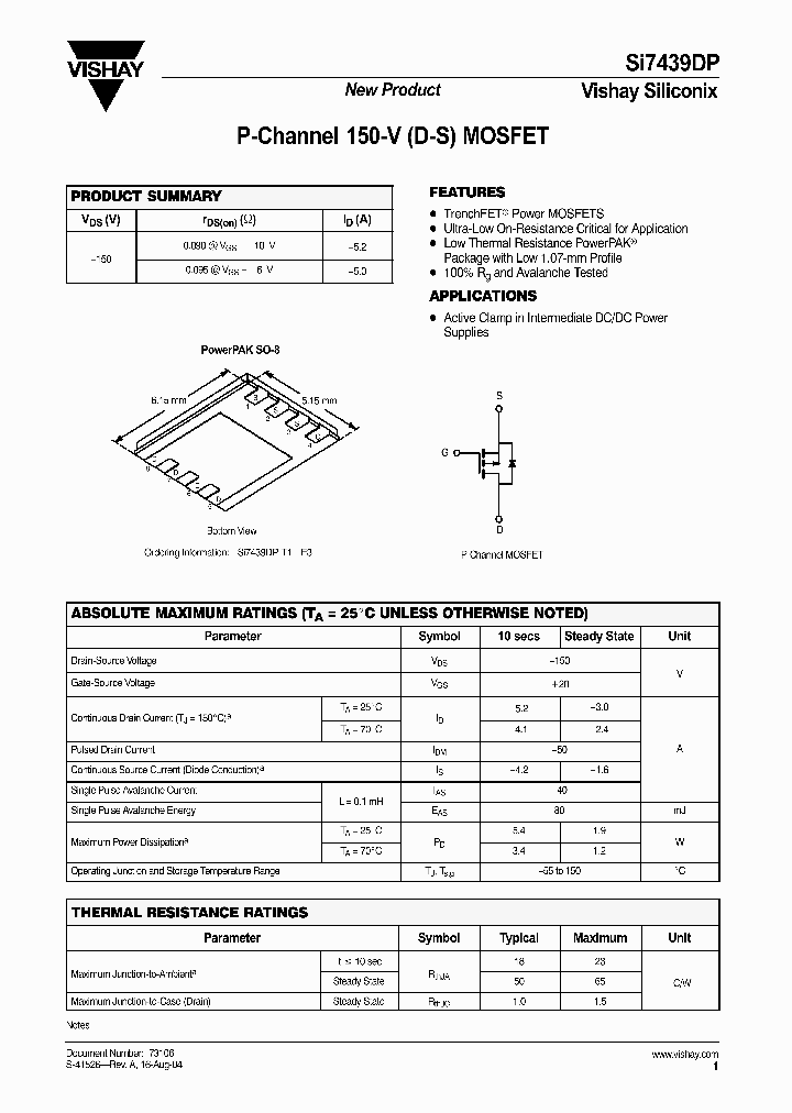 SI7439DP-T1-E3_1309160.PDF Datasheet