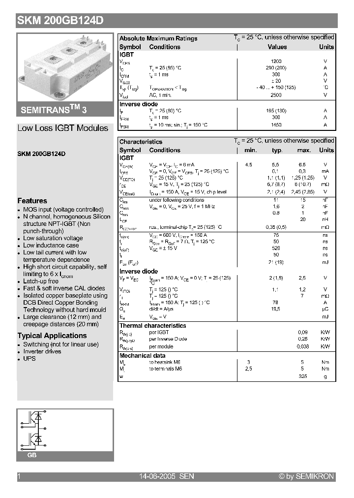 SKM200GB124D_1309856.PDF Datasheet