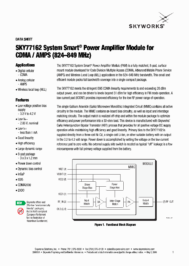 SKY77162_1144472.PDF Datasheet