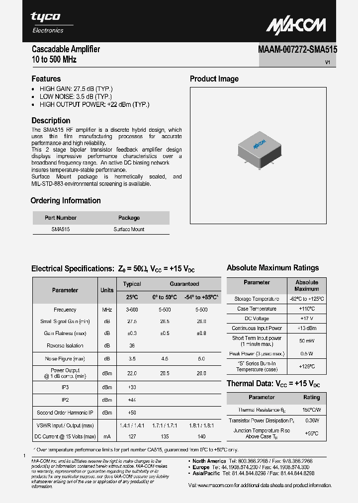 SMA515_1310991.PDF Datasheet