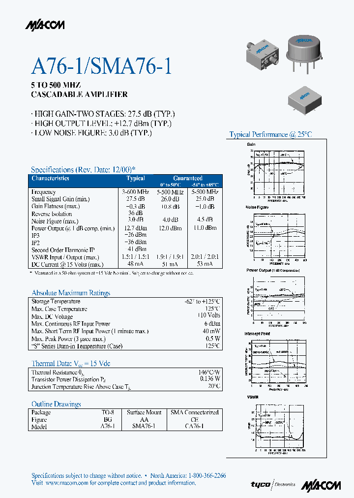 SMA76-1_1311046.PDF Datasheet
