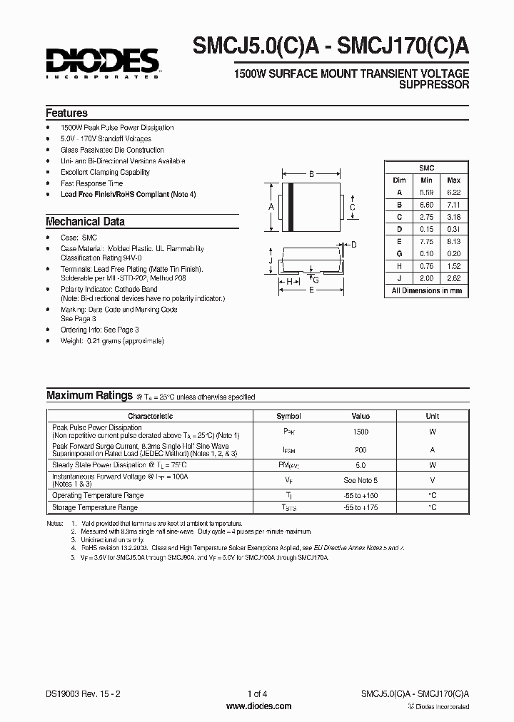 SMCJ50CA_1124339.PDF Datasheet